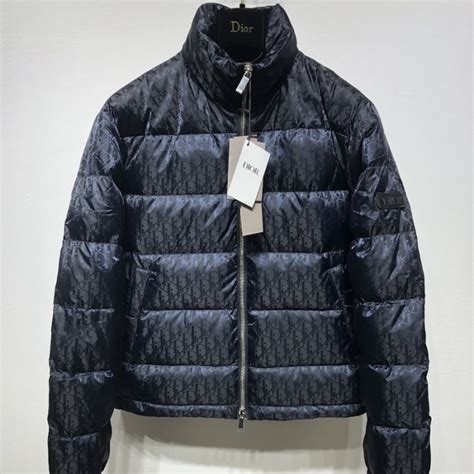 dior down jacket black